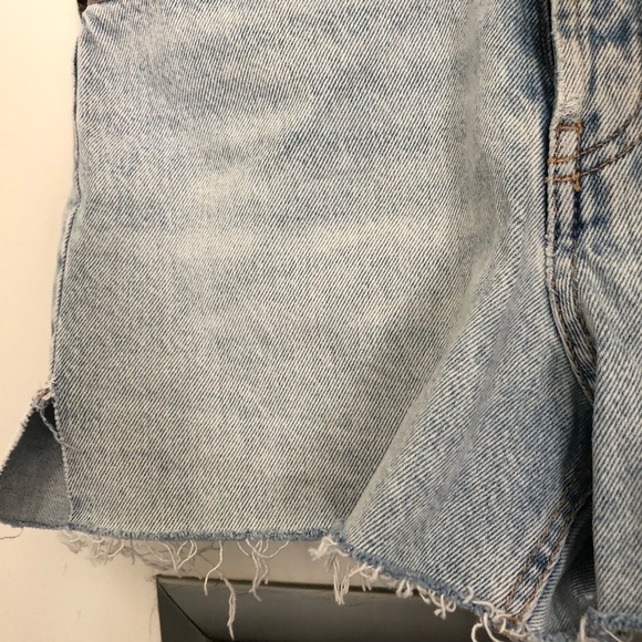 Zara distress denim shorts - Picture 8 of 10